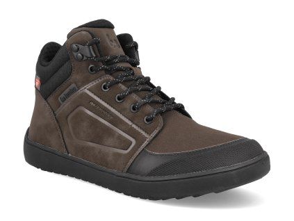 51000051 barefoot zimni boty be lenka arcticedge dark brown 1