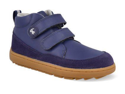 51500025 barefoot detske kotnikove boty be lenka elio dark blue 1
