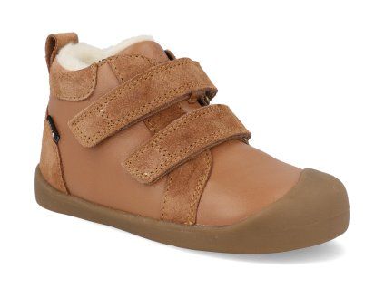 BG303304 2115 barefoot detske zimni boty bundgaard bloom tex cognac 1