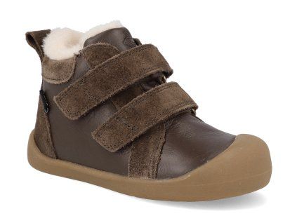 BG303304 2190 barefoot detske zimni boty bundgaard bloom tex dark brown 1