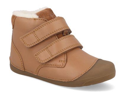BG303201 2115 barefoot detske zimni boty bundgaard petit winter cognac brown 1