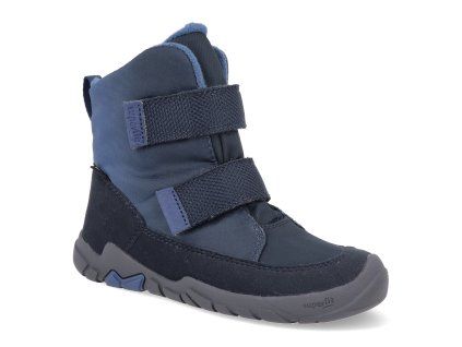 1 006041 8000 barefoot detske zimni boty superfit trace navy 1