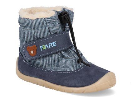 5041202 barefoot detske zimni boty fare bare 5041202 1