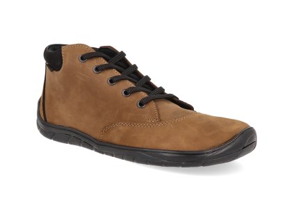 B5721121 barefoot kotnikova obuv fare bare b5721121 mateo hnede 1