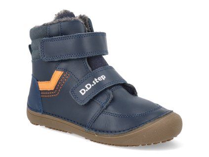 W063 52804A barefoot detske zimni boty d d step w063 52804a modre 1