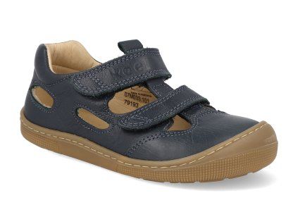 07M033.101 100 barefoot detske sandaly koel deen napa navy 1