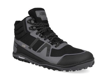 SCXM BKAP barefoot outdoorove boty xero shoes scrambler mid ii wp black asphalt 1