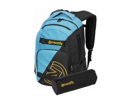 Meatfly batoh Exile - Sky Blue/Yellow 24 L modrý