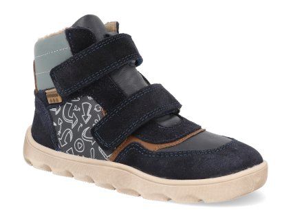 41085 532 barefoot detske kotnikove boty develab midcut sneak 2velcro leath forest 2025 1