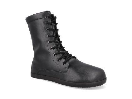 AHI 101 barefoot kotnikove boty ahinsa jaya comfort na zip cerne 1