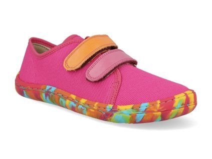 G1700440 13 barefoot platenky froddo canvas fuxia 1