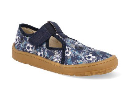 G1700439 5 barefoot platenky froddo canvas t bar blue 1