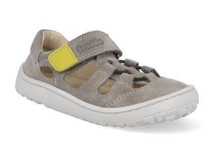 G3150290 5 barefoot detske sandaly froddo elastic sandal light grey 1