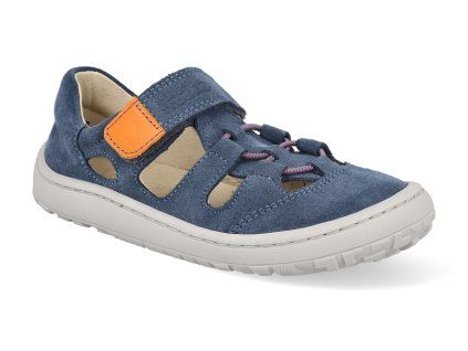 G3150290 6 barefoot detske sandaly froddo elastic sandal denim 1