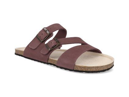 NB17105 barefoot pantofle natural barefoot evelin wine 1