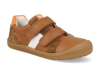07M067.101 551 barefoot detske tenisky koel denis napa new 3 0 cognac orange 1