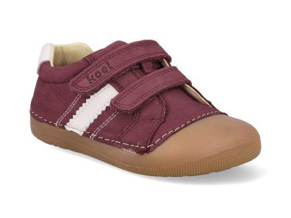 09M015.121 260 barefoot detske tenisky koel archie leather 3 0 bordo 1