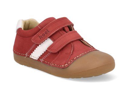 09M015.121 200 barefoot detske tenisky koel archie leather 3 0 red 1