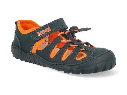 04M016.50H 380 barefoot sandaly koel madison dark green 1