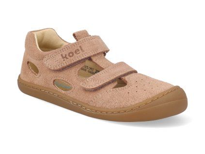06M015.351 600 barefoot detske sandaly koel bep fantasie old pink 1