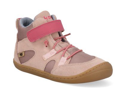 06T005.50K 610 barefoot detske kotnikove boty koel beau cotton pink 1
