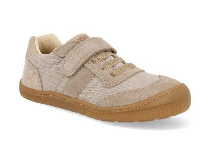 07M068.511 870 barefoot detske tenisky koel dylan cotton 3 0 taupe 1