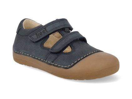09M016.121 110 barefoot detske sandaly koel aria leather blue 1