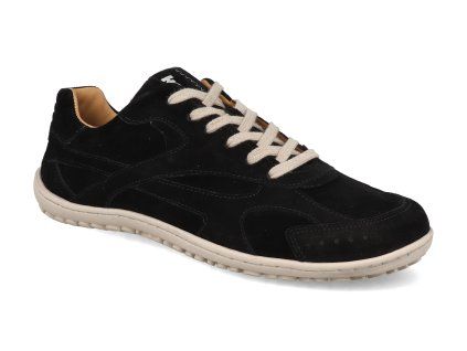25L061.311 000 barefoot damske tenisky koel ilaria suede black 1