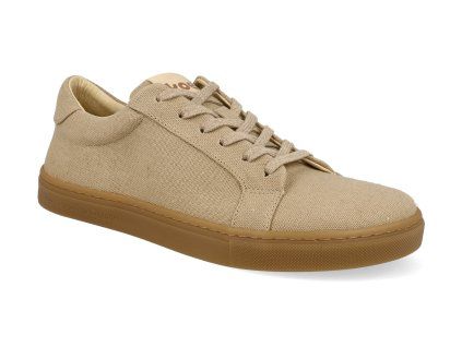 33L001.508 870 barefoot damske platenky koel hazel canvas taupe 1