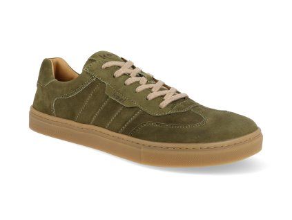 33X002.311 320 barefoot panske tenisky koel hugh suede olive 1