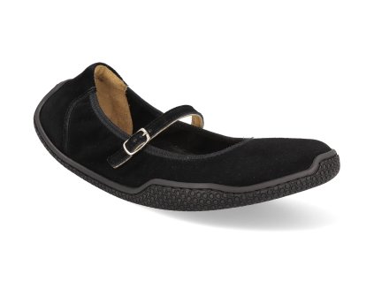 36L001.311 000 barefoot baleriny koel valeria suede black 1