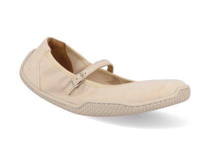 36L001.321 850 barefoot baleriny koel valeria ii suede beige 1