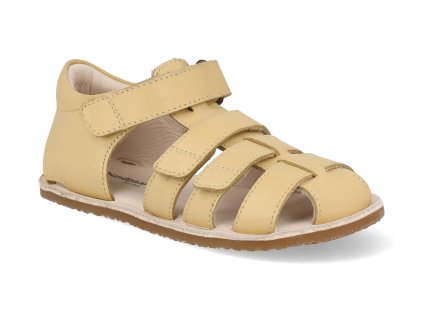 Barefoot dětské sandály Bundgaard - Sebastian Banana světle žluté