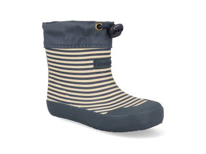 BG401046 9441 barefoot detske gumaky bundgaard cover navy stripe 3