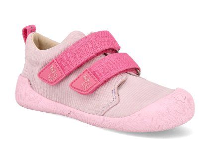 Barefoot dětské tenisky Affenzahn - Prewalker Leather Walky Unicorn růžové