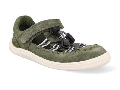 FEBO SUMMER KHA barefoot detske sandaly baby bare febo summer khaki 1