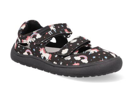TAFI BLAU barefoot detske sandaly protetika tafi black uni 1