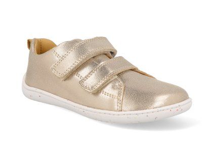 BP2 S088 61238E barefoot detske tenisky stitch walk gold 1