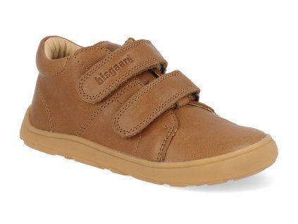 24118 5011 barefoot detske boty bisgaard dex cognac 1