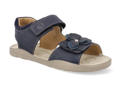 4201402 170 barefoot detske sandaly ricosta pina nautic nubuk 1