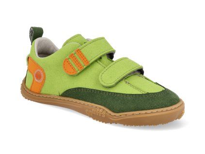 0010012 750 barefoot detske tenisky ricosta ahorn lime orange micro kent 1