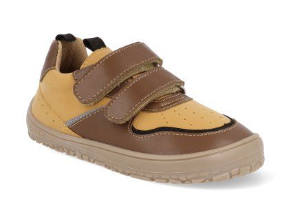BFN1790 W NL GR OP CAM barefoot detske tenisky beda playful bfn camel s opatkem 1