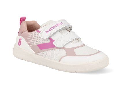 262262 D113 barefoot detske boty biomecanics napa blanco y rosa 1