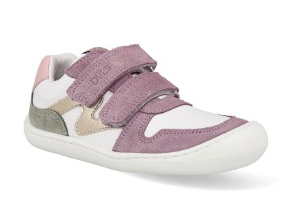 45301 659 barefoot detske tenisky develab firststep sneaker 2velcro purple fantasy 1
