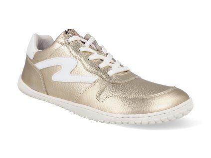 45427 352 barefoot tenisky develab unisex lw cut sneaker laces gold nappa 1