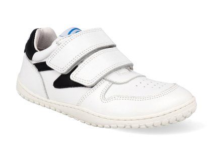 45429 122 barefoot tenisky develab unisex lw ct snkr 2velcro white nappa 1