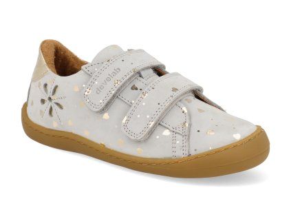 47046 829 barefoot detske tenisky develab firststep soft shoe velcro grey fantasy 1