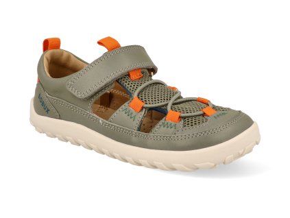 855004 barefoot detske sandaly bobux alpha rocky vetiver 2 1