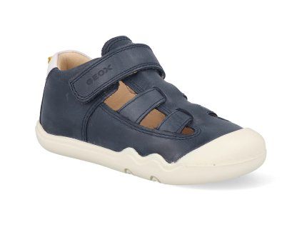 B555WA C4211 barefoot detske tenisky geox b steppieup navy white 2 1