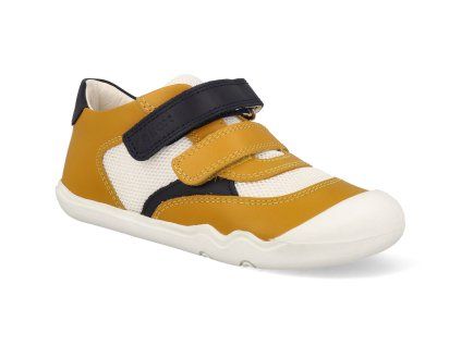 B655WA C2PF barefoot detske tenisky geox b steppieup ochreyellow navy 1